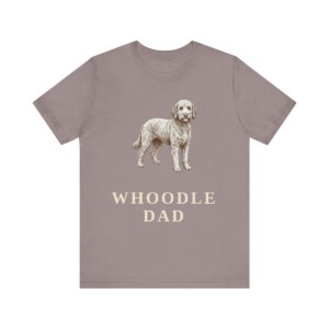 Whoodle Dad Shirt, Vintage Dog Sketch Tee, Dog Dad Gift