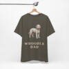 Whoodle Dad Shirt, Vintage Dog Sketch Tee, Dog Dad Gift