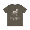 Whoodle Dad Shirt, Vintage Dog Sketch Tee, Dog Dad Gift