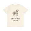 Whoodle Mom Shirt, Vintage Dog Sketch Tee, Dog Mom Gift