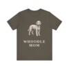 Whoodle Mom Shirt, Vintage Dog Sketch Tee, Dog Mom Gift