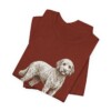 Whoodle Shirt, Vintage Dog Sketch Tee, Dog Lover Gift