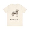 Whoodle Shirt, Vintage Dog Sketch Tee, Dog Lover Gift