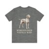 Wirehaired Vizsla Dad Shirt, Vintage Dog Sketch Tee, Dog Dad Gift