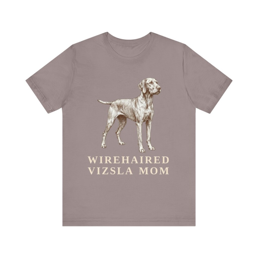 Wirehaired Vizsla Mom Shirt, Vintage Dog Sketch Tee, Dog Mom Gift