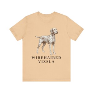 Wirehaired Vizsla Shirt, Vintage Dog Sketch Tee, Dog Lover Gift