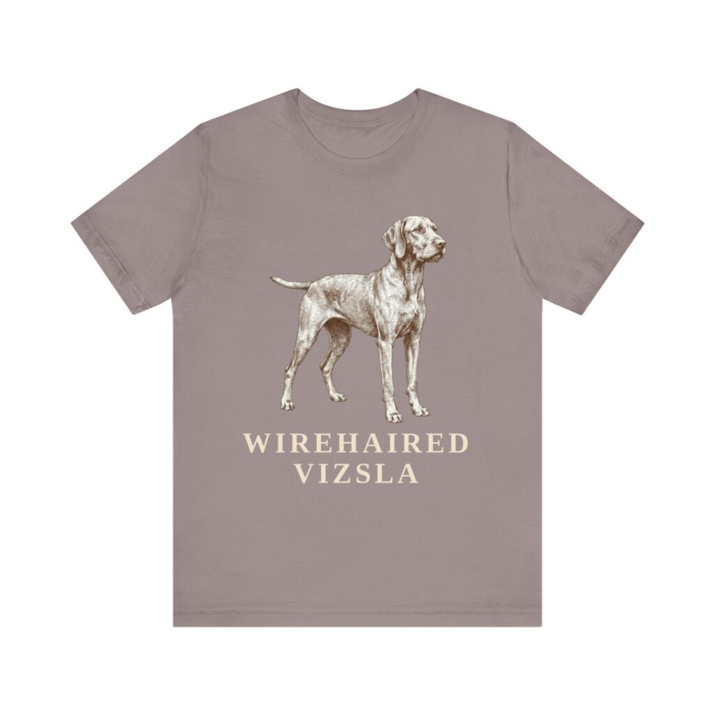 Wirehaired Vizsla Shirt, Vintage Dog Sketch Tee, Dog Lover Gift