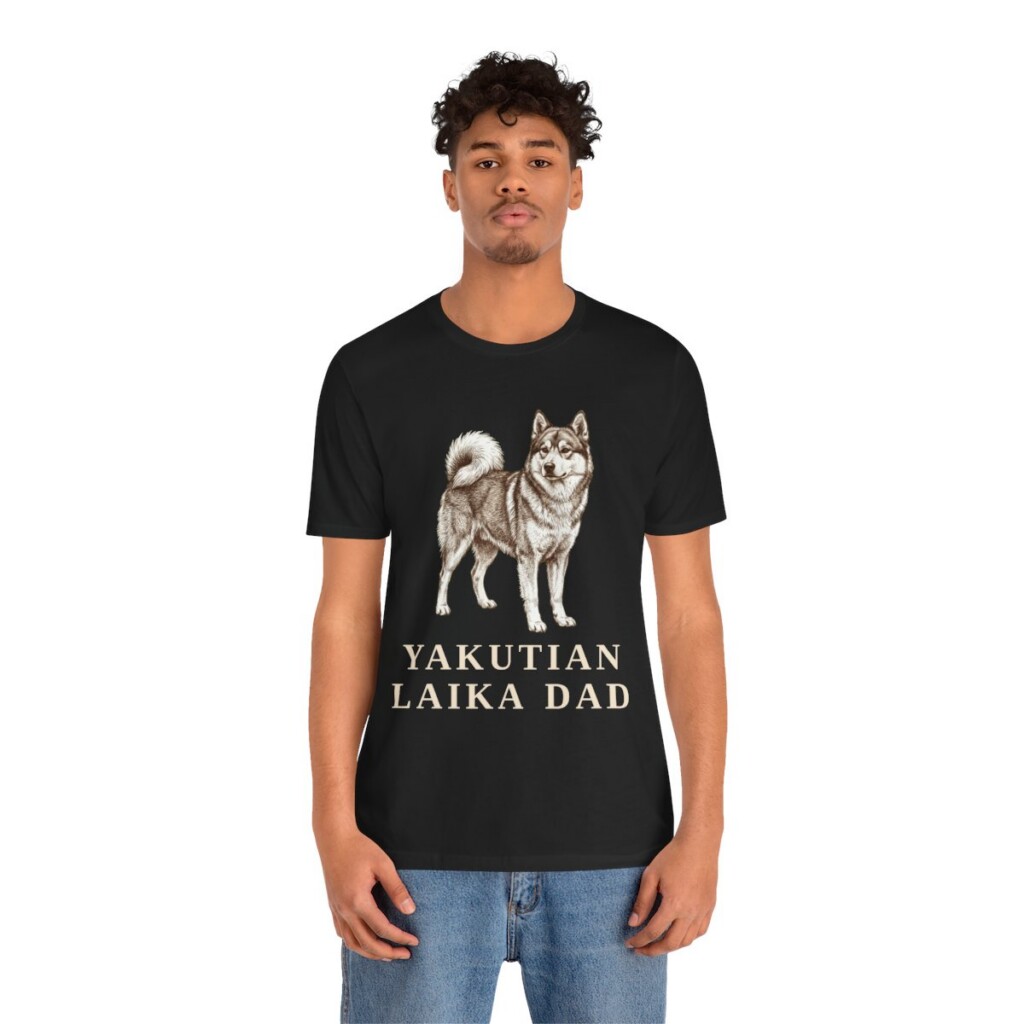yakutian-laika-dad-shirt-vintage-dog-sketch-tee-dog-dad-gift-46.jpg Yakutian Laika Dad Shirt, Vintage Dog Sketch Tee, Dog Dad Gift