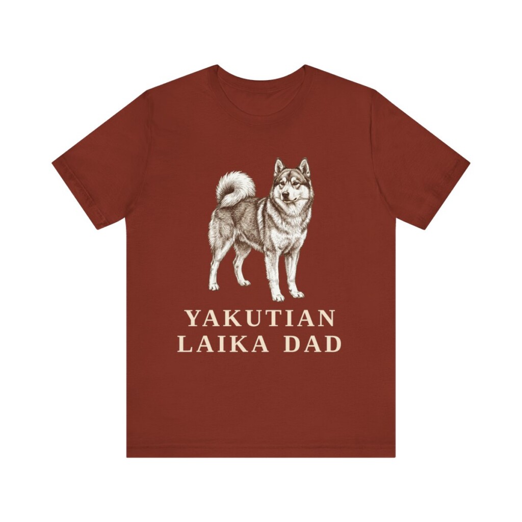 yakutian-laika-dad-shirt-vintage-dog-sketch-tee-dog-dad-gift-54.jpg Yakutian Laika Dad Shirt, Vintage Dog Sketch Tee, Dog Dad Gift