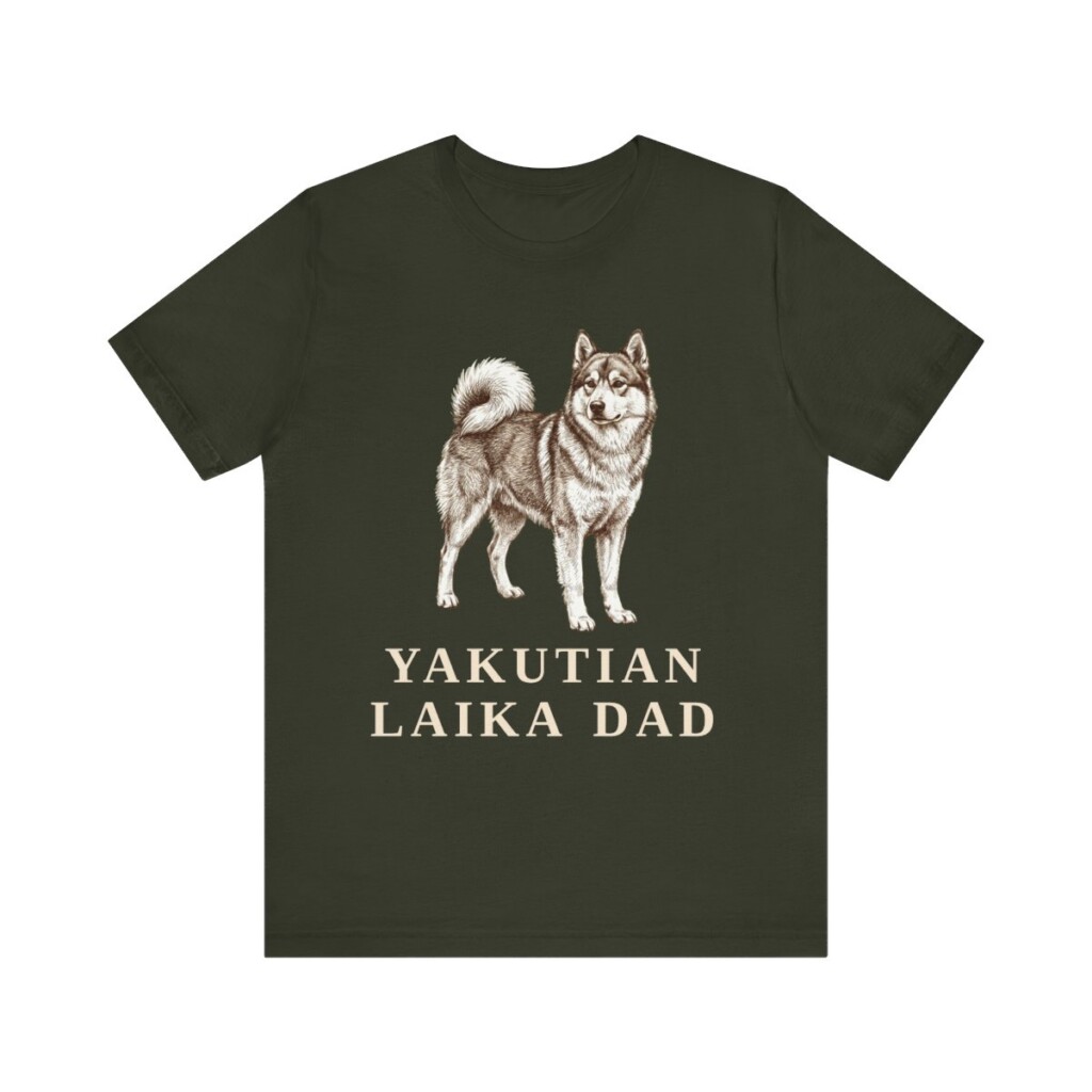 yakutian-laika-dad-shirt-vintage-dog-sketch-tee-dog-dad-gift-60.jpg Yakutian Laika Dad Shirt, Vintage Dog Sketch Tee, Dog Dad Gift