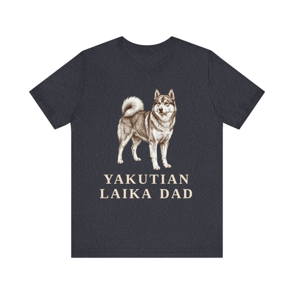yakutian-laika-dad-shirt-vintage-dog-sketch-tee-dog-dad-gift-62.jpg Yakutian Laika Dad Shirt, Vintage Dog Sketch Tee, Dog Dad Gift