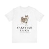Yakutian Laika Latin Shirt, Vintage Dog Sketch Tee, Dog Latin Gift