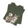 Yakutian Laika Mom Shirt, Vintage Dog Sketch Tee, Dog Mom Gift