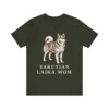 Yakutian Laika Mom Shirt, Vintage Dog Sketch Tee, Dog Mom Gift