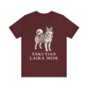 Yakutian Laika Mom Shirt, Vintage Dog Sketch Tee, Dog Mom Gift
