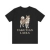 Yakutian Laika Shirt, Vintage Dog Sketch Tee, Dog Lover Gift