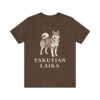 Yakutian Laika Shirt, Vintage Dog Sketch Tee, Dog Lover Gift