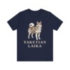 Yakutian Laika Shirt, Vintage Dog Sketch Tee, Dog Lover Gift