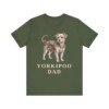 Yorkipoo Dad Shirt, Vintage Dog Sketch Tee, Dog Dad Gift