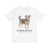 Yorkipoo Latin Shirt, Vintage Dog Sketch Tee, Dog Latin Gift