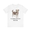 Yorkipoo Mom Shirt, Vintage Dog Sketch Tee, Dog Mom Gift