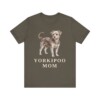 Yorkipoo Mom Shirt, Vintage Dog Sketch Tee, Dog Mom Gift