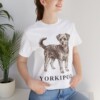 Yorkipoo Shirt, Vintage Dog Sketch Tee, Dog Lover Gift