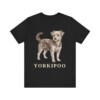 Yorkipoo Shirt, Vintage Dog Sketch Tee, Dog Lover Gift
