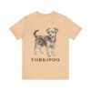 Yorkipoo Shirt, Vintage Dog Sketch Tee, Dog Lover Gift