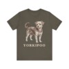 Yorkipoo Shirt, Vintage Dog Sketch Tee, Dog Lover Gift