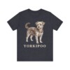 Yorkipoo Shirt, Vintage Dog Sketch Tee, Dog Lover Gift