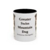 11oz Greater Swiss Mountain Dog Latin Mug, Vintage Dog Coffee Mug, Dog Lover Gift