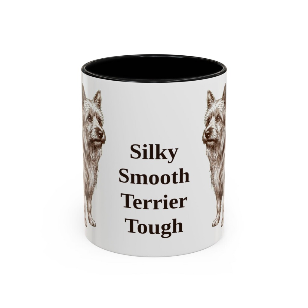10057331240809108740_2048.jpeg 11oz Funny Silky Terrier Mug, Vintage Dog Coffee Mug, Dog Lover Gift