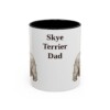 10112521277163863968_2048.jpeg 11oz Skye Terrier Dog Dad Mug, Vintage Sketch Coffee Mug, Dog Dad Gift
