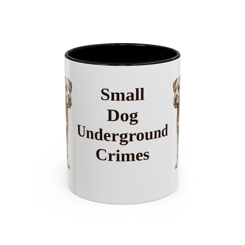 11oz Funny Patterdale Terrier Mug, Vintage Dog Coffee Mug, Dog Lover Gift
