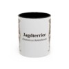 11oz Jagdterrier Latin Mug, Vintage Dog Coffee Mug, Dog Lover Gift