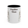 11oz Papillon Dog Mom Mug, Vintage Sketch Coffee Mug, Dog Mom Gift