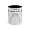 11oz Wirehaired Pointing Griffon Mug, Illustrated Dog Breed Facts Coffee Mug, Vintage Dog Keepsake Gift