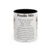 105392335431140873_2048.jpeg 11oz Poodle Mix Mug, Illustrated Dog Breed Facts Coffee Mug, Vintage Dog Keepsake Gift