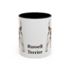 11oz Russell Terrier Mug, Vintage Dog Portrait Coffee Mug, Dog Lover Gift