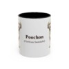 11oz Poochon Latin Mug, Vintage Dog Coffee Mug, Dog Lover Gift