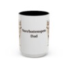 10699503810524964930_2048.jpeg 15oz Norrbottenspets Dog Dad Mug, Vintage Sketch Coffee Mug, Dog Dad Gift
