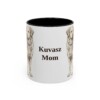 11oz Kuvasz Dog Mom Mug, Vintage Sketch Coffee Mug, Dog Mom Gift