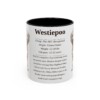 10800144896932404295_2048.jpeg 11oz Westiepoo Mug, Illustrated Dog Breed Facts Coffee Mug, Vintage Dog Keepsake Gift