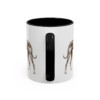 11oz Azawakh Mug, Black, back view