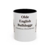 11oz Olde English Bulldogge Latin Mug, Vintage Dog Coffee Mug, Dog Lover Gift