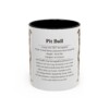 11oz Pit Bull Mug, Illustrated Dog Breed Facts Coffee Mug, Vintage Dog Keepsake Gift