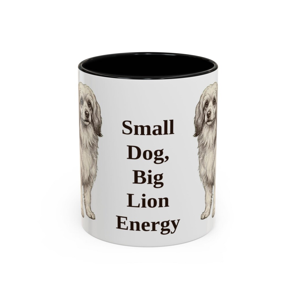 11oz Funny Lowchen Mug, Vintage Dog Coffee Mug, Dog Lover Gift