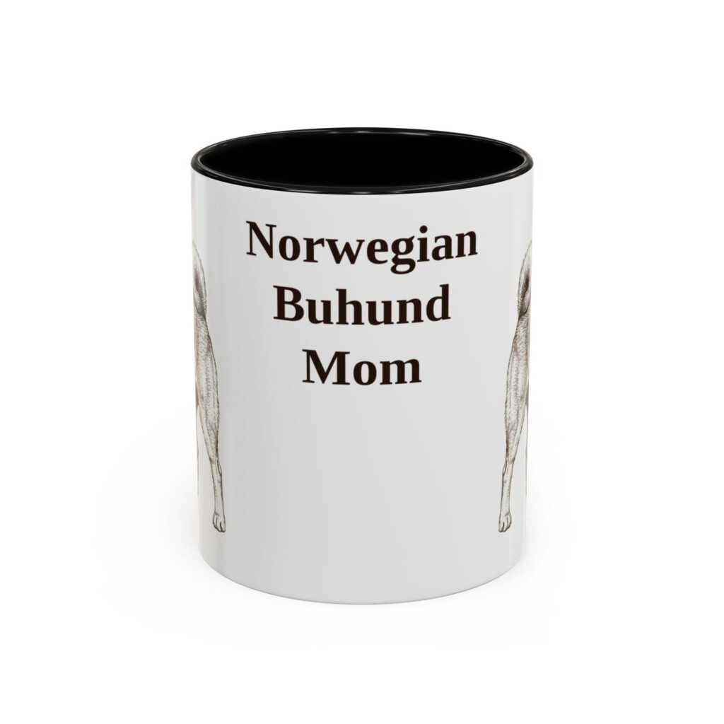 10918176559709457664_2048.jpeg 11oz Norwegian Buhund Dog Mom Mug, Vintage Sketch Coffee Mug, Dog Mom Gift