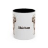 11oz Shichon Mug, Vintage Dog Portrait Coffee Mug, Dog Lover Gift